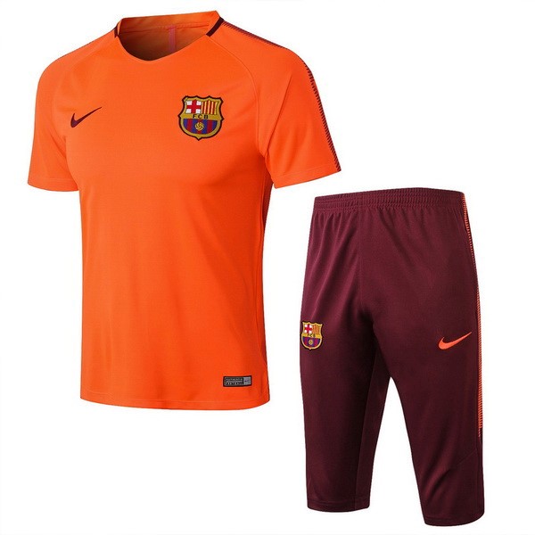 Entrenamiento Barcelona Conjunto Completo 2018-2019 Naranja